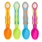 Vital Baby 4 Soft Tip and Grip Feeding Spoons