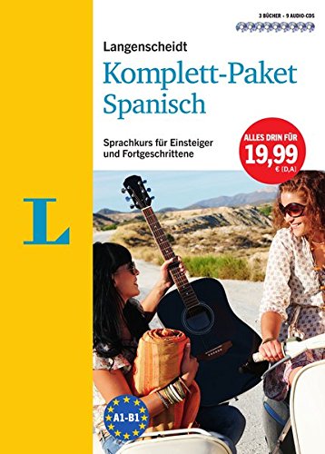 Download Langenscheidt Komplett-Paket Spanisch - 3 Bücher mit 9 CDs: Der Sprachkurs für Einsteiger und Fortgeschrittene