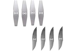 ZJS Accessoires Lame(Débroussailleuse Électrique 24V Coupe-Bordures Électrique doivent être achetés séparément) Lame en Métal Accessoires utilisés pour Débroussailleuse À Batterie