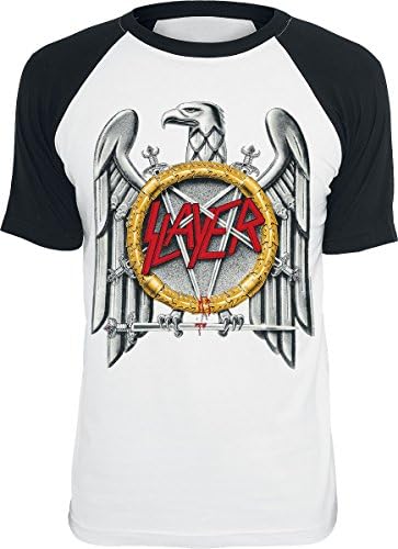 Slayer Eagle T-Shirt White-Black XXL