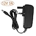 Price comparison product image iNextStation Power Supply Adapter 12V 3A 36W AC 100-240Volt to DC 12Volt Transformers Charger UK Plug for SMD 3528/5050 LED Strip Lights, CCTV Camera, DVR