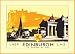 Produktbild Schottland Retro Reise-Poster, Edinburgh-Motiv, Hochglanz, DIN A3, 250 g / cm²