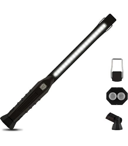 Lampada Led Ricaricabile Con Calamita Lampada Led Ricaricabile Con Calamita