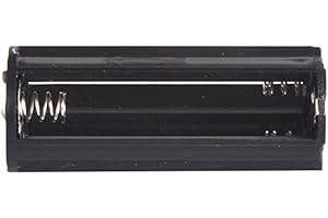 busirde 2pcs 3 AAA Batteries Holder Portable Case Bracket LED Glare Flashlight Battery Rack Compartment