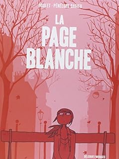 jaquette livre La page Blanche
