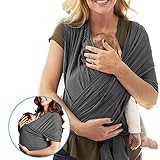 Main libre avec bébé. Cette enveloppe de bébé libère la main de maman de tenir bébé seulement. Avec bébé enveloppé dans cette écharpe, maman est autorisée à faire d'autres activités qu'ils aiment lors de la sortie, comme prendre des photos, vérifier les marchandises à l'épicerie, etc, mains libres et pratique pour la mère.