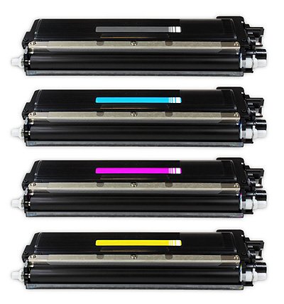 bramacartuchos – 4 X Compatible/Recycled Toner NCMA NON OEM Brother TN230, TN210, DCP 9010, DCP 9010 CN, HL3040CN, HL3070CW, MFC 9120 CN, MFC 9320 CW (One of Each Colour)