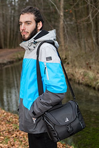 Bodyguard 5   Sac pour Appareil Photo Reflex   3-4 Objectifs - Canon EOS 1200D 1300D 2000D 4000D 700D 750D 760D Nikon D3300 D3400 D5300 D5500 D5600 D7100 D7200 D7500