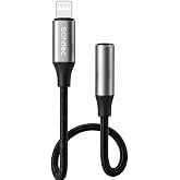 SChitec Lightning to 3.5mm AUX D&ouml;n&uuml;şt&uuml;r&uuml;c&uuml; 10cm Siyah HG/AXT-01