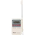 Thermomate Digital Multi-Stem Thermometer with LCD (White Multicolor)