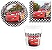 Produktbild 36-teiliges Disney PIXAR Party-Set Cars Formula - Teller Becher Servietten für 8 Kinder