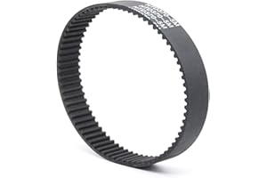 Geeyu Arc HTD5M Cintura dentata C = 285/300, Larghezza 10/15/20 / 25mm, Denti 57 60, Cintura sincrona HTD5M 285-5m 300-5m Parti di Ricambio (Length : HTD300 5M, Width : Width 10mm)