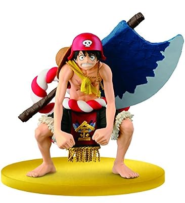 Banpresto- One Piece Luffy Scultures Colosseum Gold Movie Figurine, 4983164366907, 13cm