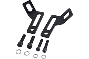 AIRCMT Tie Downs Mount Bracket Kit Compatible with 1993-2021 Harley Davidson Touring Road King+Street Glide+Road Glide+Electra Glide FLHT FLHR FLTR FLHX