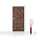 Produktbild Türtapete selbstklebend 100x211 cm - Top ! PREMIUM PLUS Tür Foto Tapete ! Türposter XXL Türpanel Bild Fototapete Türfolie Poster Fototapeten Deko Kaffee Bohnen Braun - no. 177