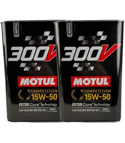 Motul 300V Competition 15W-50 Motoröl – 20 Liter, Vollsynthetisch Für Hochleistungsmotoren
