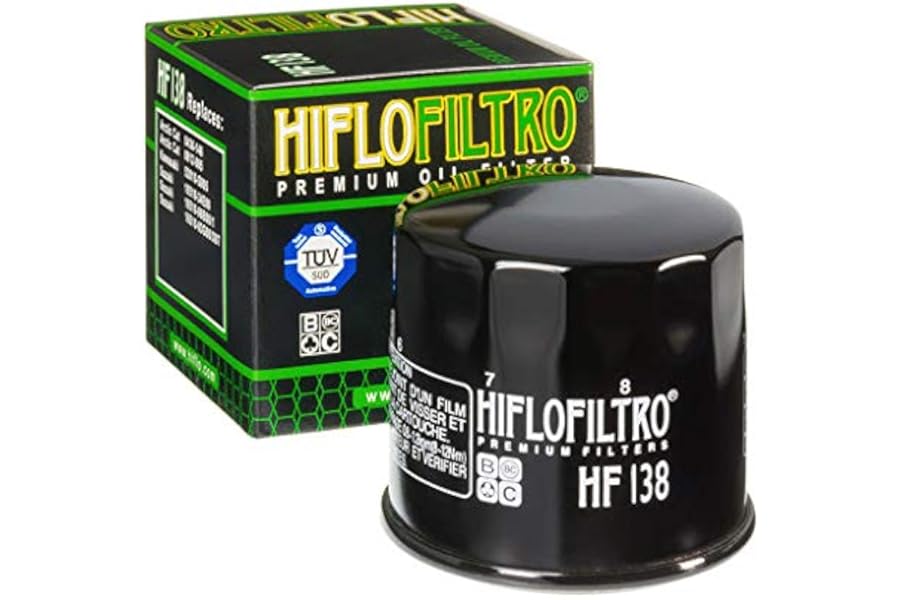 HF138 Hiflo Motorcycle Oil Filter
