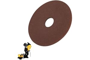 OUKENS Disco per affilare catena per motosega, disco per mola da 105 mm x 22 mm per affilatrice per motoseghe con passo 3/8 "325, Spessore 3.2mm Affilacatene per motoseghe