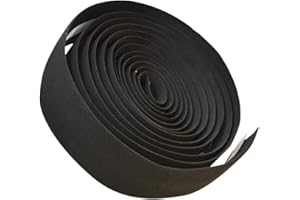 HARD TO FIND BIKE PARTS Pair Road Bike Bicycle Anti Slip Handlebar Tape And Bar Ends Foam Padded - Black