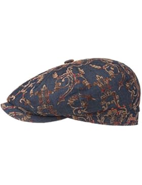 Coppola Hatteras Brocade Stetson berretto piatto coppola cotton cap