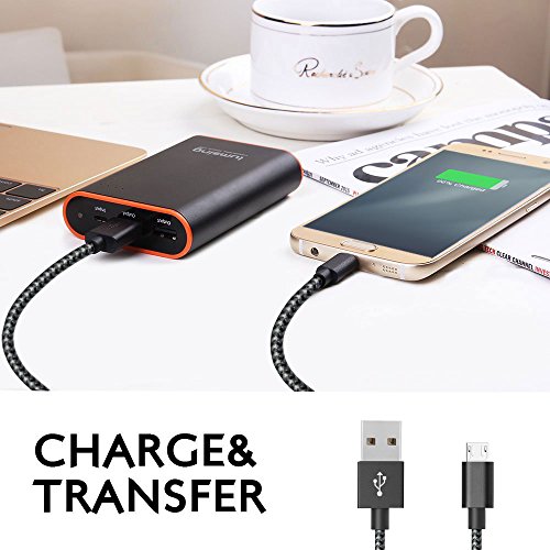 Cable Micro USB 3-Pack 1 M ONSON Cable USB Trenzado de nylon - Cargador Micro USB Sincro y carga usb para Samsung Galaxy S7 Edge S7 S6 Edge S4 S3 Note 5 4 HTC LG Android - Negro reviews Cable Micro USB 3-Pack 1 M ONSON Cable USB Trenzado de nylon - Cargador Micro USB Sincro y carga usb para Samsung Galaxy S7 Edge S7 S6 Edge S4 S3 Note 5 4 HTC LG Android - Negro