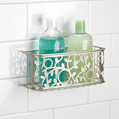 InterDesign 77515EU Vine Korb mit Saugnapf, satiniert - 2