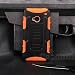 Produktbild HTC One M7 Hülle, Cocomii Robot Armor NEW [Heavy Duty] Premium Belt Clip Holster Kickstand Shockproof Hard Bumper Shell [Military Defender] Full Body Dual Layer Rugged Cover Case Schutzhülle (Orange)