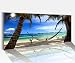 Produktbild Acrylglasbild 100x40cm Hängematte Urlaub Meer Wasser Strand Sand Palme Acrylbild Acryl Druck Acrylglas Acrylglasbilder 14A8185, Acrylglas Größe1:100cmx40cm