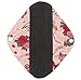 Covermason Portable Washable Menstrual Pad Reusable Bamboo Cloth Mama Sanitary Towel Pad Panty Liner (S, Light Pink)