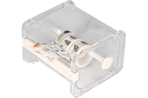 HZTYYIER Dozownik taśmy Washi, uchwyt na taśmę przezroczysty, artykuły biurowe szkolne, organizator do taśmy maskującej DIY for biuro i szkoła