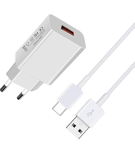 Huawei Original Charger Adapter HW-050100E2W + Original Data Cable Ascend G6 Travel Charger 1A in White Micro USB