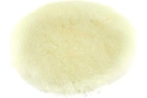 ‎ALCLEAR ALCLEAR Premium Lammfellpad Ø 150mm, Natur, schleift und poliert den Autolack, Abtragsstärke 9/10