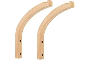 Sudemota Crochets Muraux en Bois pour Plantes D'Intérieur Suspendues, Support de Fleur, Cintres et Crochets pour Carillons Éoliens