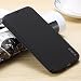 Produktbild iPhone 6 Hülle iPhone 6S Hülle , X-Level Prämie Mikrofaser-Linien Hülle Handarbeit Matt PU Leder Folio Schutzhülle Tasche Ultra dünn Standfunktion Book Cover Handyhülle mit Kartensteckplatz for Apple iPhone 6/iPhone 6S - Black