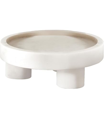 Cruiser’s Caché 12" Rectangular Marble Tray - White Calacatta Marble, For Vanity, Kitchen, Bathroom Counter Organizer - View #3