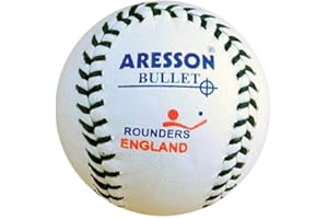 Aresson Bullet Rounders England Game Leather Competition Match Ball White