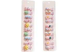 CWED 20 Pièces Pince à cheveux Petite, Multicolore à cheveux Clips, Antidérapantes Cheveux Accessoires,cheveux Pour Bébé Fille,Barrettes Bébé Fille,pour Bébé Filles Tout-Petits Enfants（B）