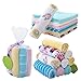 Produktbild NUOLUX Baby Baumwolle Waschlappen Waschtücher Handtücher 8 Stück