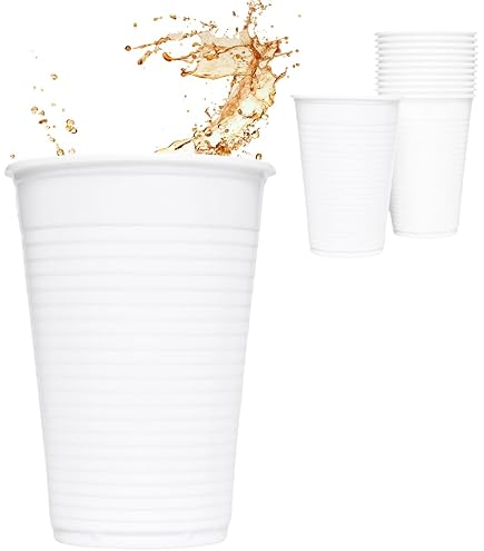 Plastic Bekers, Wit, PP - Kunststofdrinkbekers  Bekers Voor Koude Dranken 0 2l P2g5731