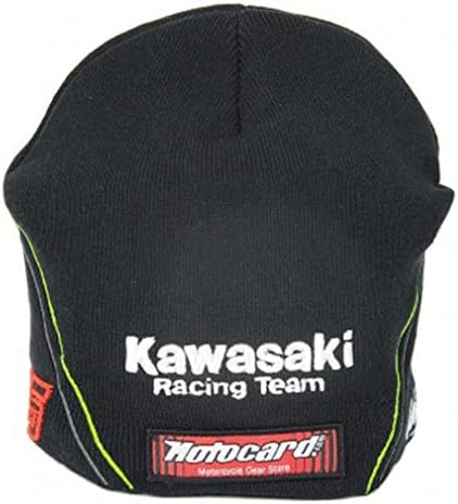 Kawasaki Racing WSBK Teamwear Sykes 66 Beanie Black Official 2017