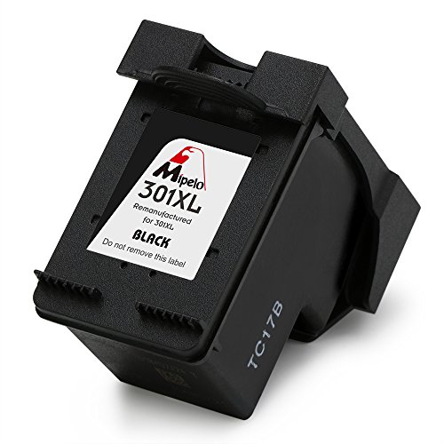 Mipelo Wiederaufbereitet HP 301XL Multipack Druckerpatronen (1 Schwarz, 1 Dreifarbig) Kompatibel für HP Deskjet 1510 2540 3055A 3050A 2050 2510 2050A, HP ENVY 4500 5530, HP Officejet 2620 4630 Drucker - 5