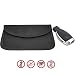Produktbild Secura Kfz-Schlüssel Signalblocker-Tasche, RFID-Signale blockierende große RFID-Schutztasche, Faradaysche Abschirmung, Magnetverschluss, Schwarz, Schwarz , Horizontal