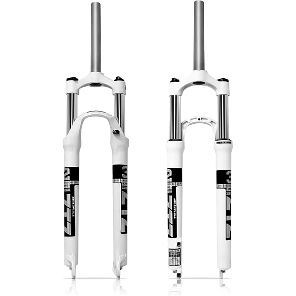 Fourche Suspension ROCKSHOX Recon Silver 26" - Noir/Blanc - Tubes 30mm