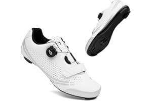 Hixingo Scarpe da Ciclismo Uomo Strada,Scarpe da Mountain Bike per Bici da Strada,Scarpe MTB Donna Road SPD Scarpe da Ciclismo da Bici Spin Compatibile Scarpe