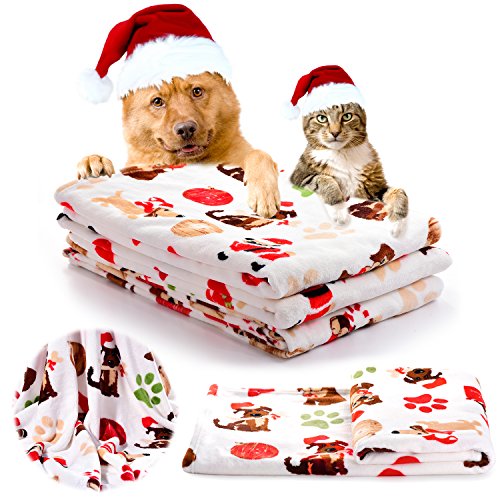 iNNEXT Welpen Decke Weihnachtsgeschenk Warm Hund Katze Flanell Decken Mat Bettdecke Schlafmatte für Kätzchen Welpen,hunde decken winter Hündchen Kleine Tiere (klein,76 x52 cm) iNNEXT Welpen Decke Weihnachtsgeschenk Warm Hund Katze Flanell Decken Mat Bettdecke Schlafmatte für Kätzchen Welpen,hunde decken winter Hündchen Kleine Tiere (klein,76 x52 cm)