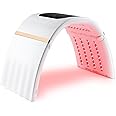 LIARTY 7 Color LED Face Light Therapy Mask PDT Portable Photon Therapy Skin Rejuvenation LED Skin Tightening Facial for Blackhead Spot Redness Wrinkle Anti-aging