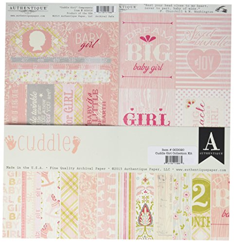 Authentique Cuddle Girl 12"x12" Collection Kit GCD020