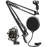 Lastvoice NB40 Pro Mikrofon Standı Shock Mount Pop Filter Set (50x50 B&uuml;y&uuml;k Boy)