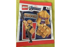 BLUE OCEAN LEGO Marvel Super Heroes Thanos Minifigure Paper Bag Set 242215 (Bagged)