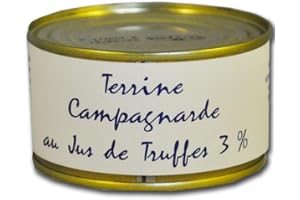 MON EPICERIE FINE DE TEROIR Terrine de campagne aux truffes, 130g